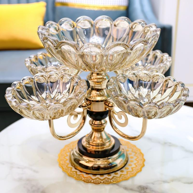 Trendy High Quality Tray for Chic Glass Fruit Dish Stand