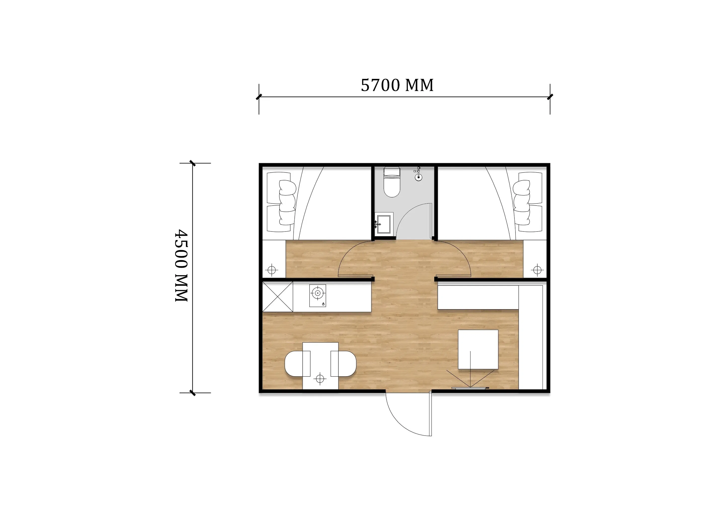 China Manufacture Prefabricated Modular Apple Cabin 20FT 40FT Detachable Portable Mobile Weather Sealing Design House for Wind Rain Proof for Sale