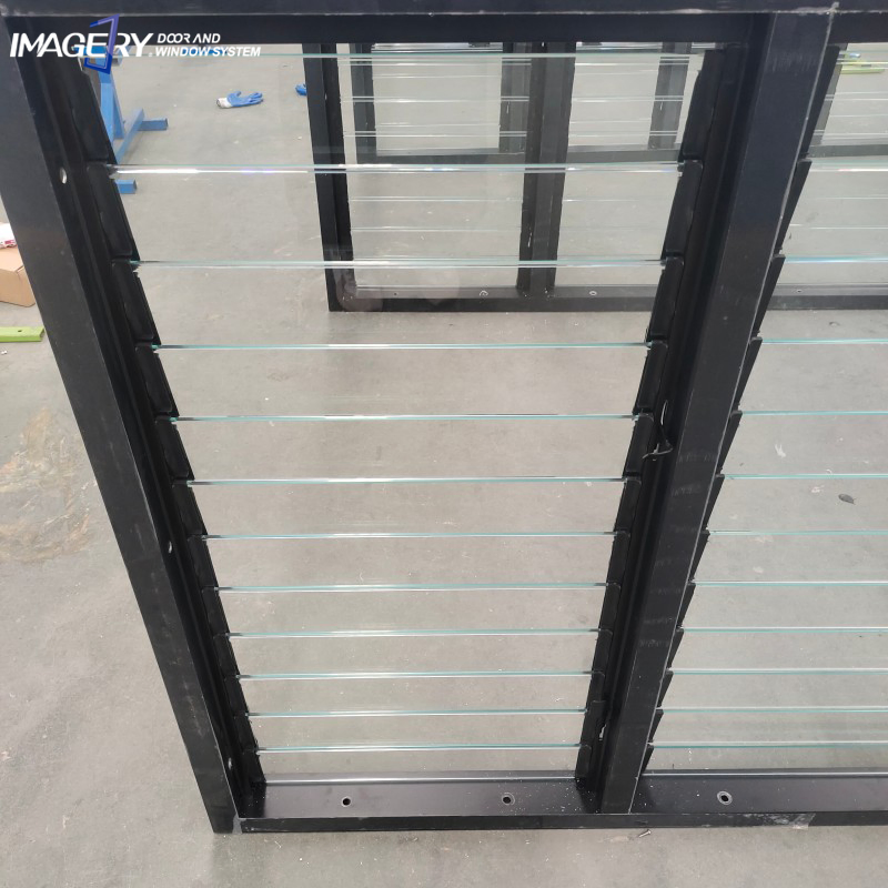 Aluminum Louver Modern Window Jalousie Windows with Fly Screen