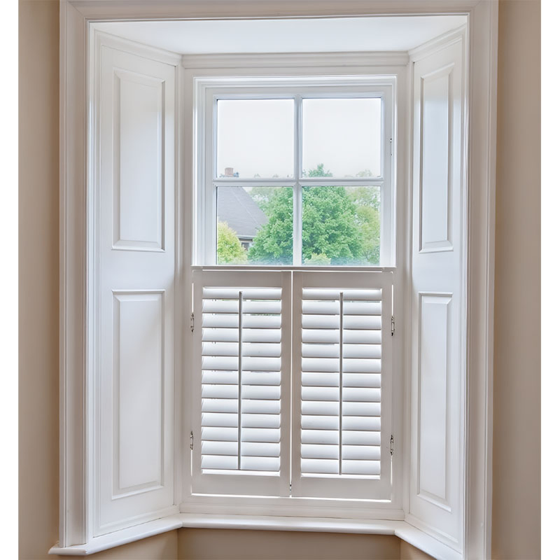 Direct China Environmental Wooden Plantation Shutters for Home/Office