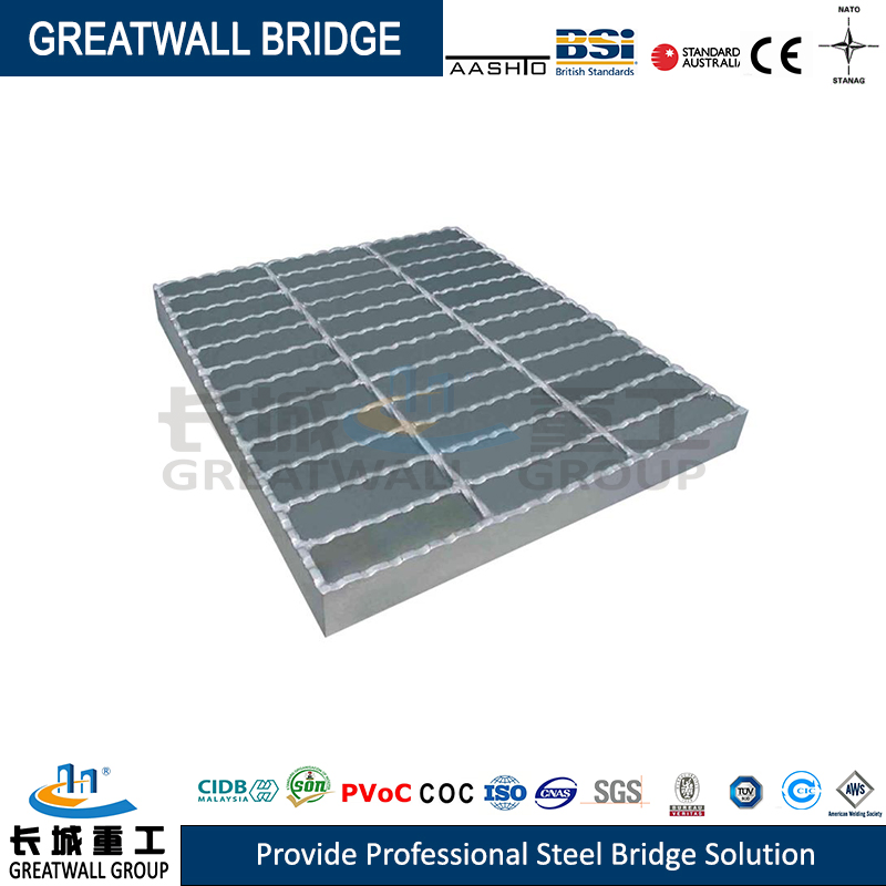 Metal Building Materials Steel Grating Sidewalk Platform Non-Slip