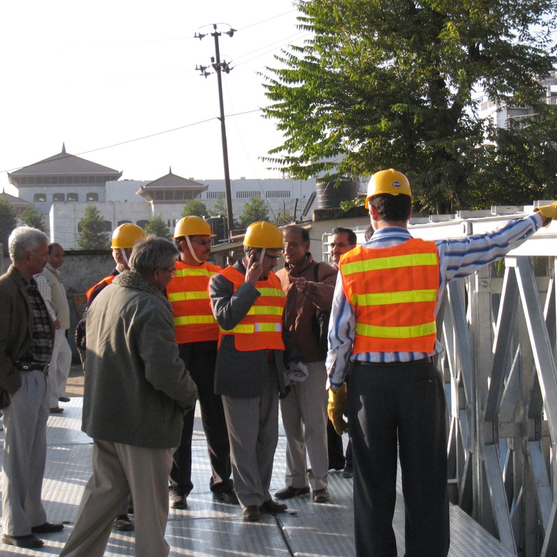 Manufacture Bailey Steel Structure Bridge Components Prefabricated Modern Design