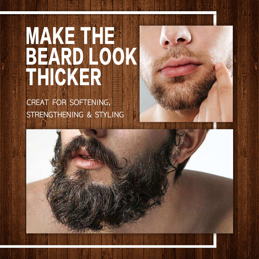 Organic Repairing Moisturing Beard Growth Oil Smoothing Stronghten Hair Roots