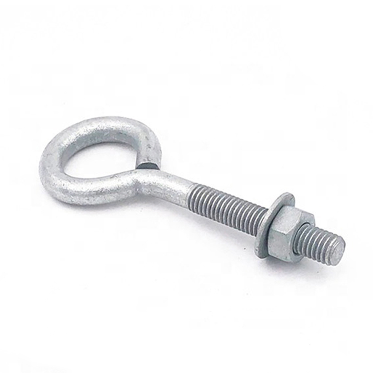 3/8" 304 Stainless Steel Threaded Expansion Eye Hook Bolts for Water Heater