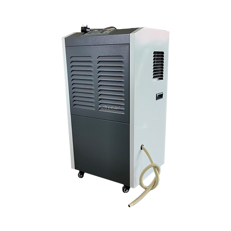 90liters/Day Commercial Portable Dehumidifier for Greenhouse Household Basement with Great Generator Mobile Control Have Timer Function