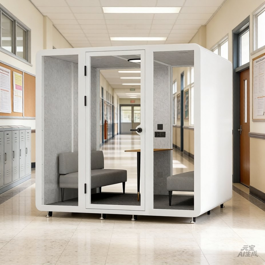 Office Pod Modern Airport School Six People K230 Office Sleeping Phone Pod Soundproof Booth