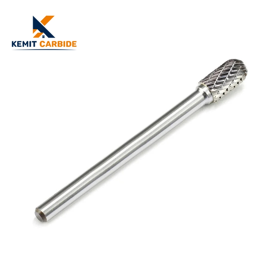 High Precision Ball Nose Sc Cylinderical Tungsten Carbide Rotary Burr