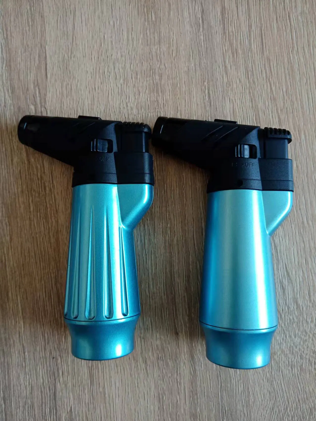 Windproof Lighter Double Flame Welding Igniter Inflatable Spray Gun Torch Cigar Lighter