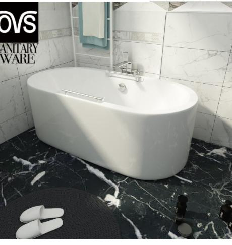 Function and Freestanding Acrylic Bathtub Soaking Type Bathtub (BJ6065)