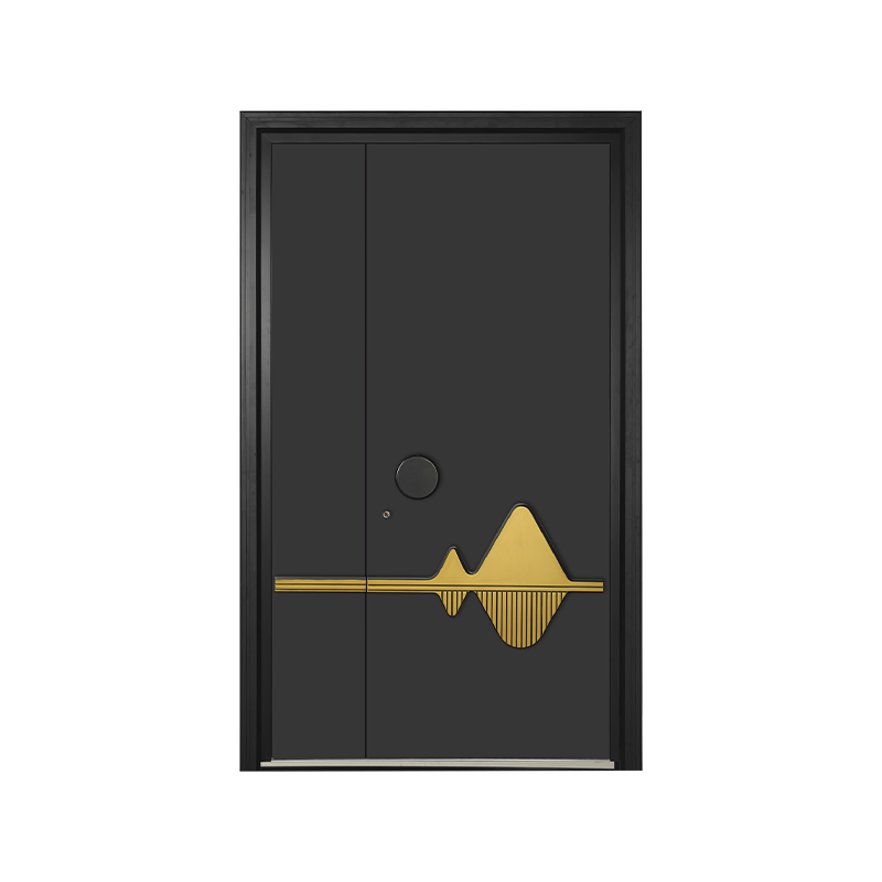 Jhr Exterior Door Fireproof Glass Entrance Doors