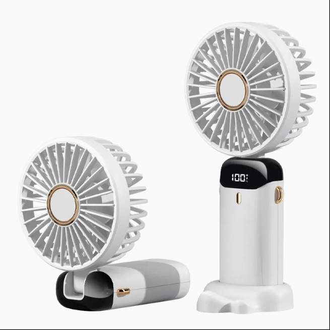 Creative Desktop Ventilador: Portable USB Charging Mini Fan with Flower Fairy Design