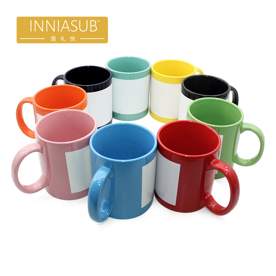 Керамическая кружка 11oz с подсветкой и нанесением логотипа