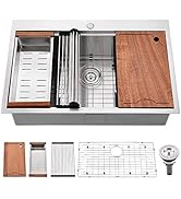 Durable Stainless Steel Sink Easy Care Stylish Practical Space-Saving Modern Kitchen