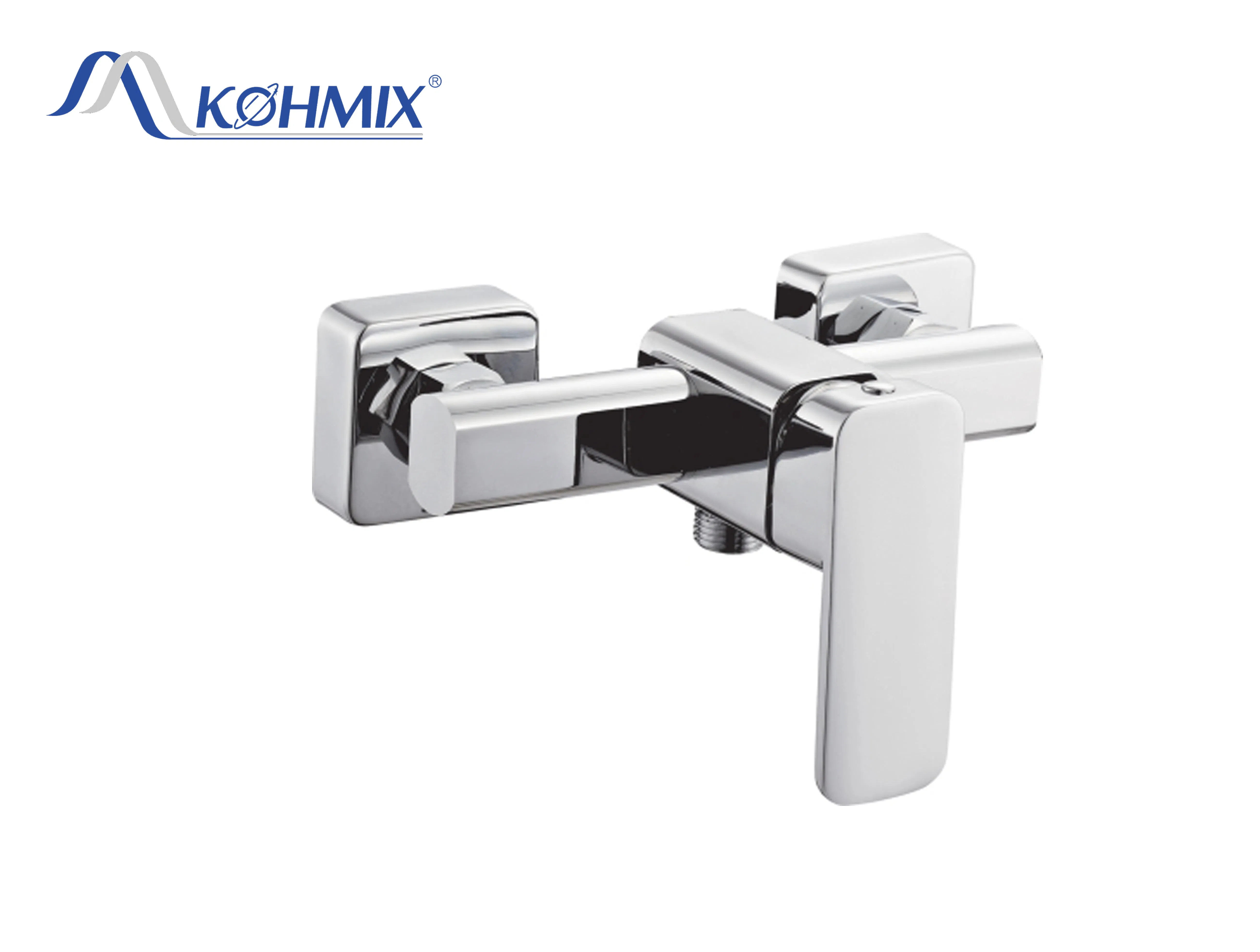 Душевой смеситель с тропическим душем KM1927, хром