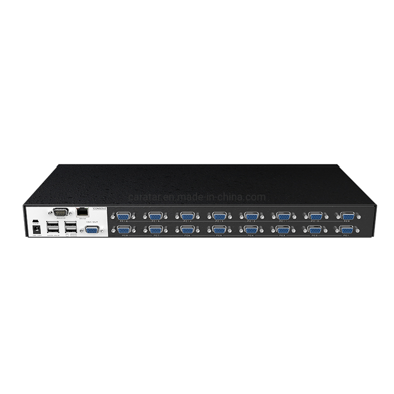 8-портовый KVM-переключатель по IP с VGA и USB