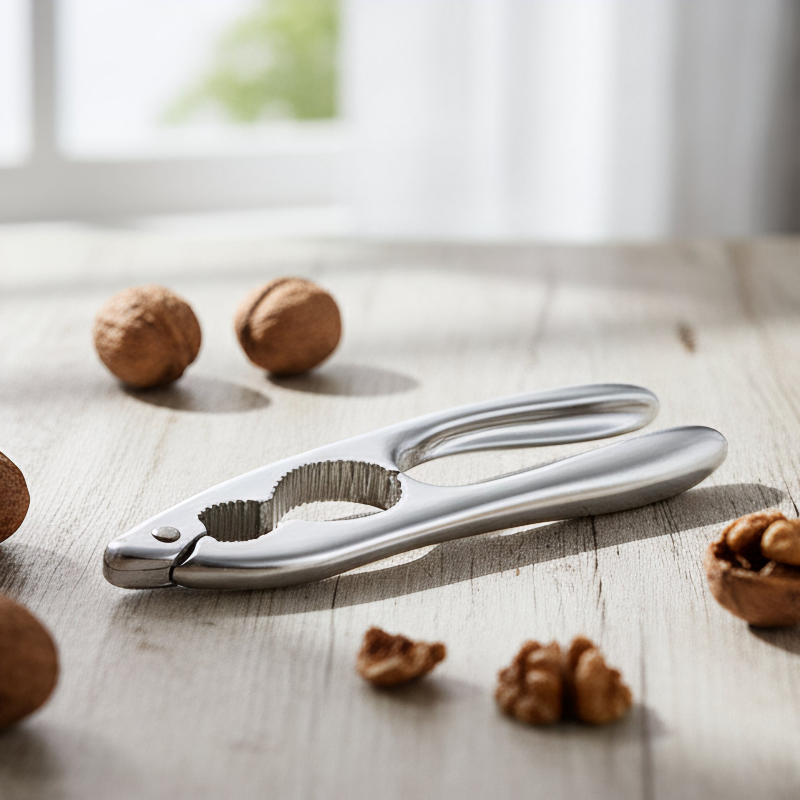 Essential Aluminium Kitchenware: Durable Nut Cracker and Utensils Set