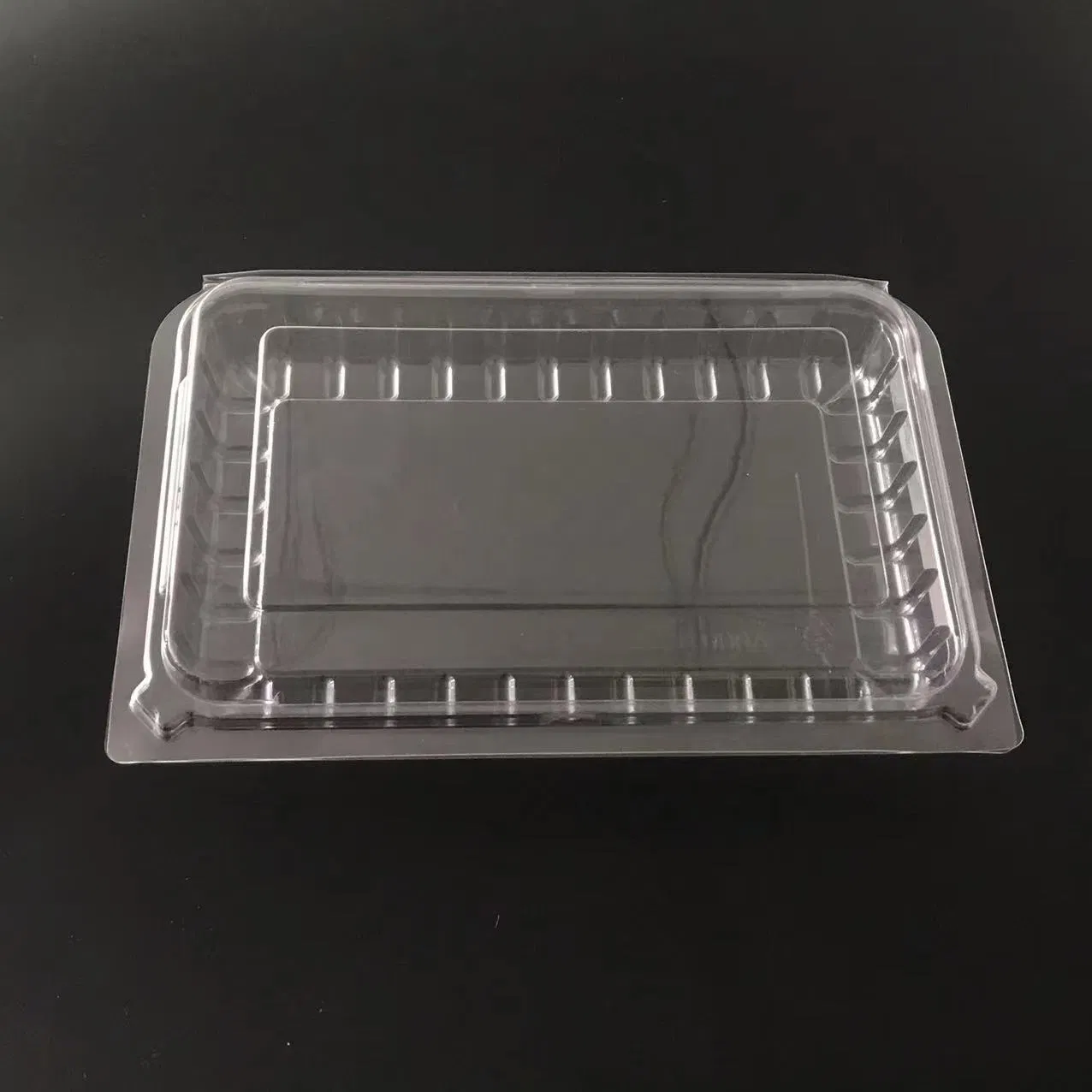 PET packaging box for suppermarket fruit and meats
