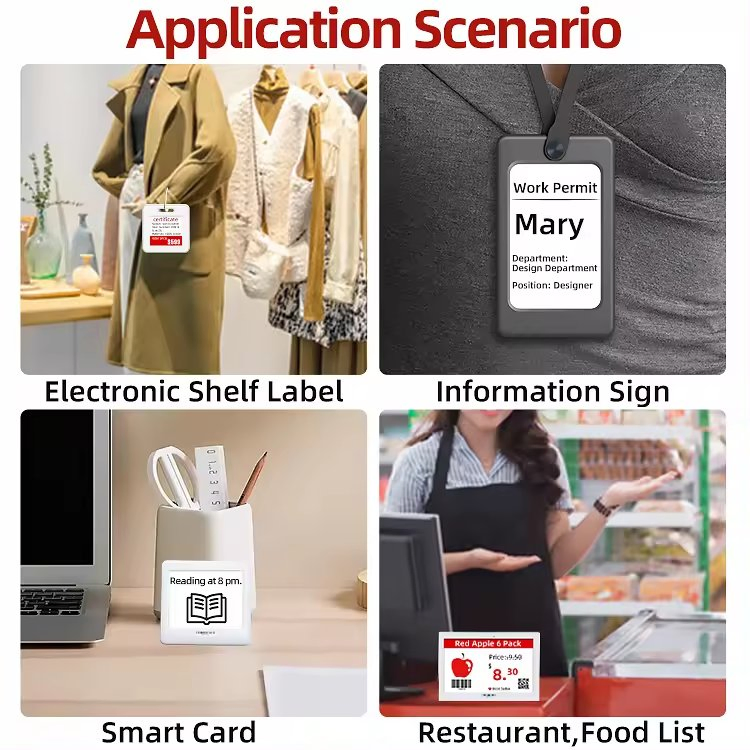 Wireless WiFi Electronic Ink Screen 3.52-Inch Smart Electronic Price Tag ESL Tag