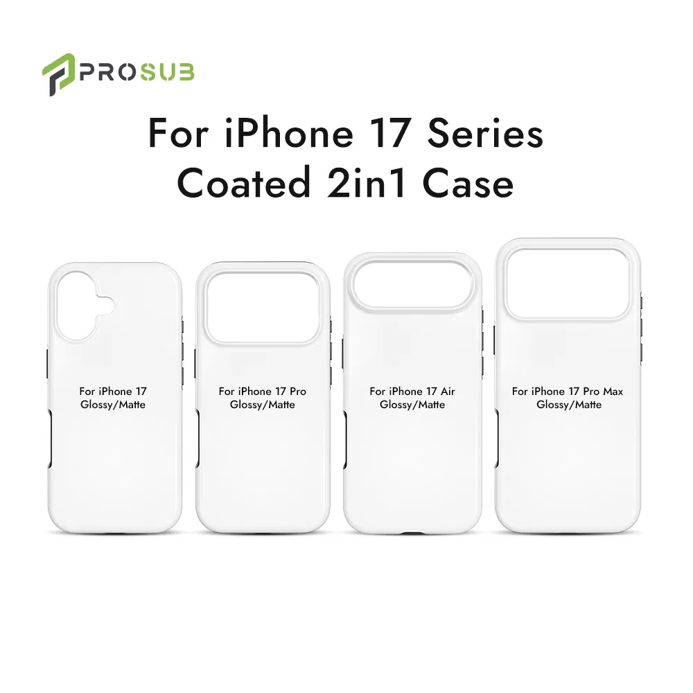 Чехол для iPhone 17 Prosub для сублимации, глянцевый/матовый
