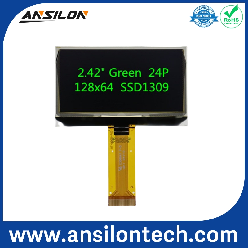 OLED-дисплей 2.42 дюйма 128x64, SSD1309, PMOLED