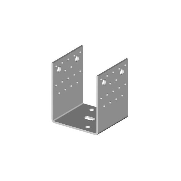 Hot DIP Galvanized Concrete Bolt Down Post Saddle Bracket