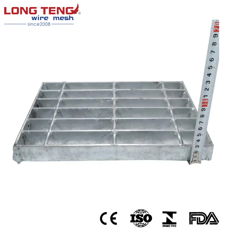 32 X 5mm 100mm 40mm Galvanized Floor Steel Walkway Platform Grating