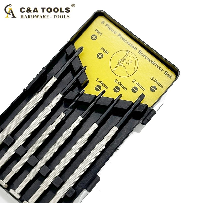 6PCS Precision Small Screwdriver Set for Jewelry Watch Eyeglass Repair