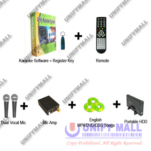 ПК-караоке набор 499USD Pack1 для дома