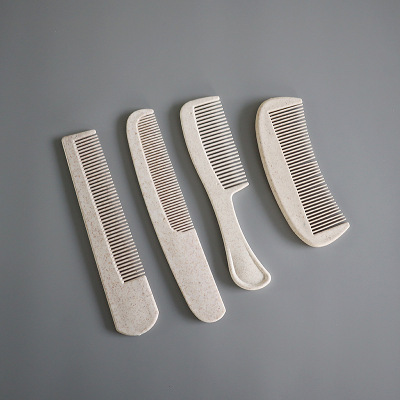 Hotel Disposable Comb Environmentally Friendly Wheat Straw Material