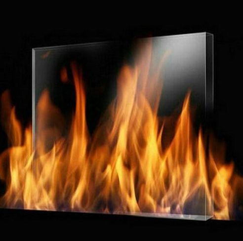 Heat Fire Resistant Proof Composite Laminated Tempered Wired Glass