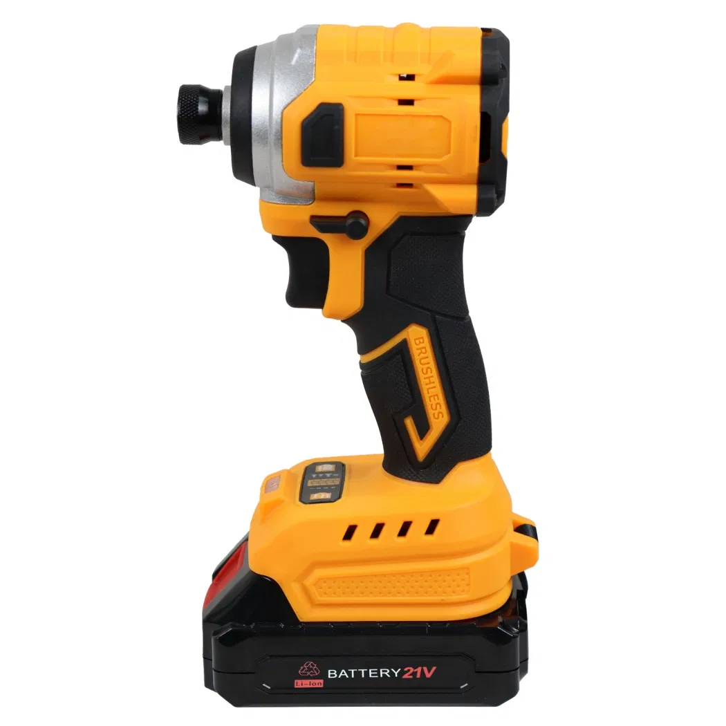 OEM Brushless Cordless Impact Driver Power Tools Driver 180n. M Tool