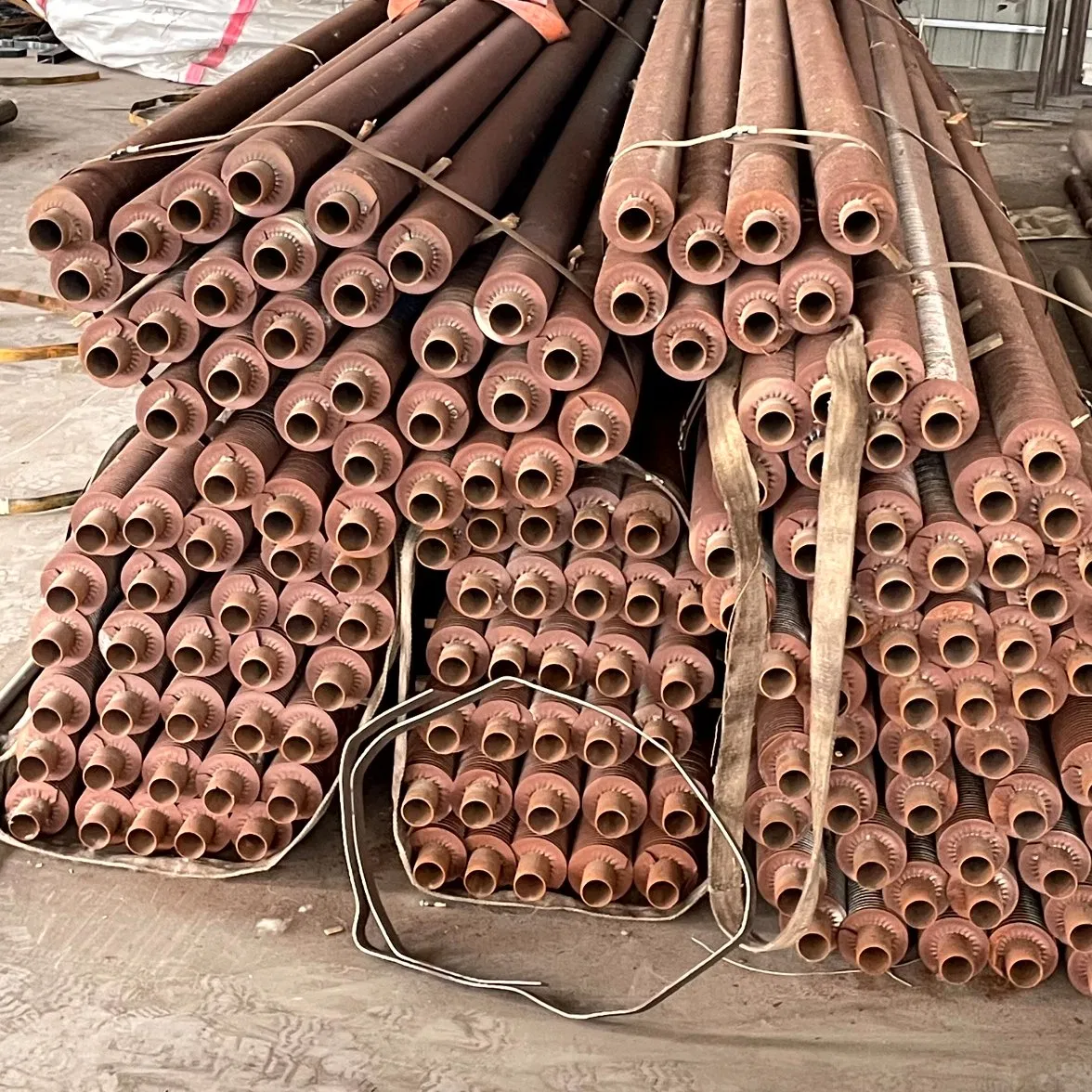 Copper Spiral Finned Tube with Anti-Corrosion Coating for HVAC Systems