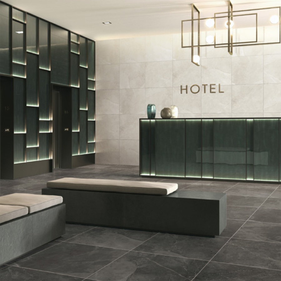 24" X24" Fantasy Marble Look Design Matt Surface Floor Tile for Commercial Project