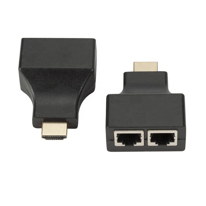 HDMI-удлинитель с Ethernet 30м, конвертер HDMI в AV