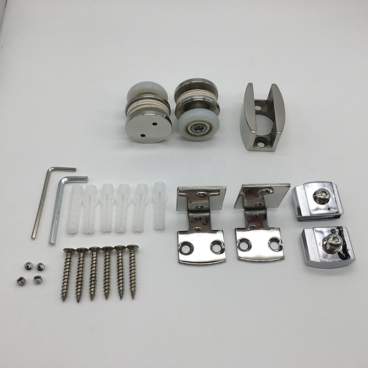 Glass Sliding Frameless Door Bathroom Glass Partition Dry Wet Depart