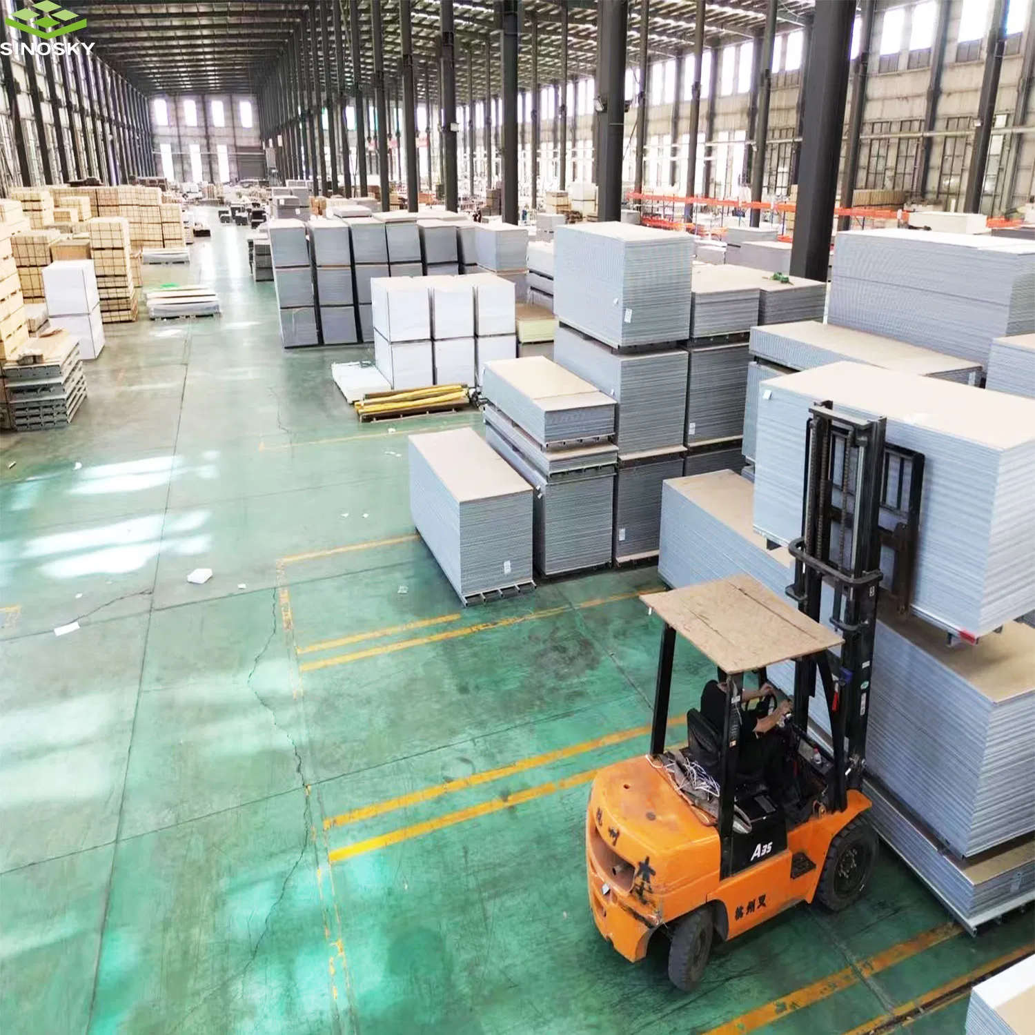 High Quality Fluorocarbon Paint Fiber Cement Panel Calciu Silicate Board