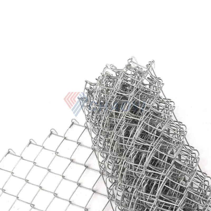 6 FT Secure Chain Link Fence Commercial Fencing Cyclone Mesh Fence Rolls Galvanized Iron Posts Security Trellis Use Wire Coverage Fencing Trellis Gates