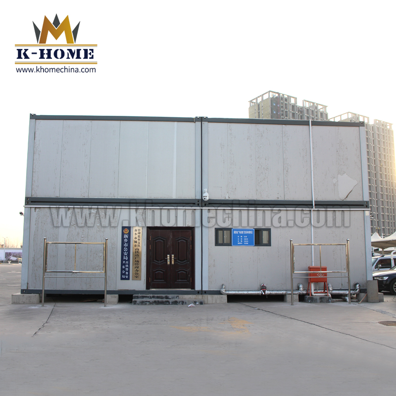 Prefabricated Portable Modular Steel Site Office Cabin Container Garage