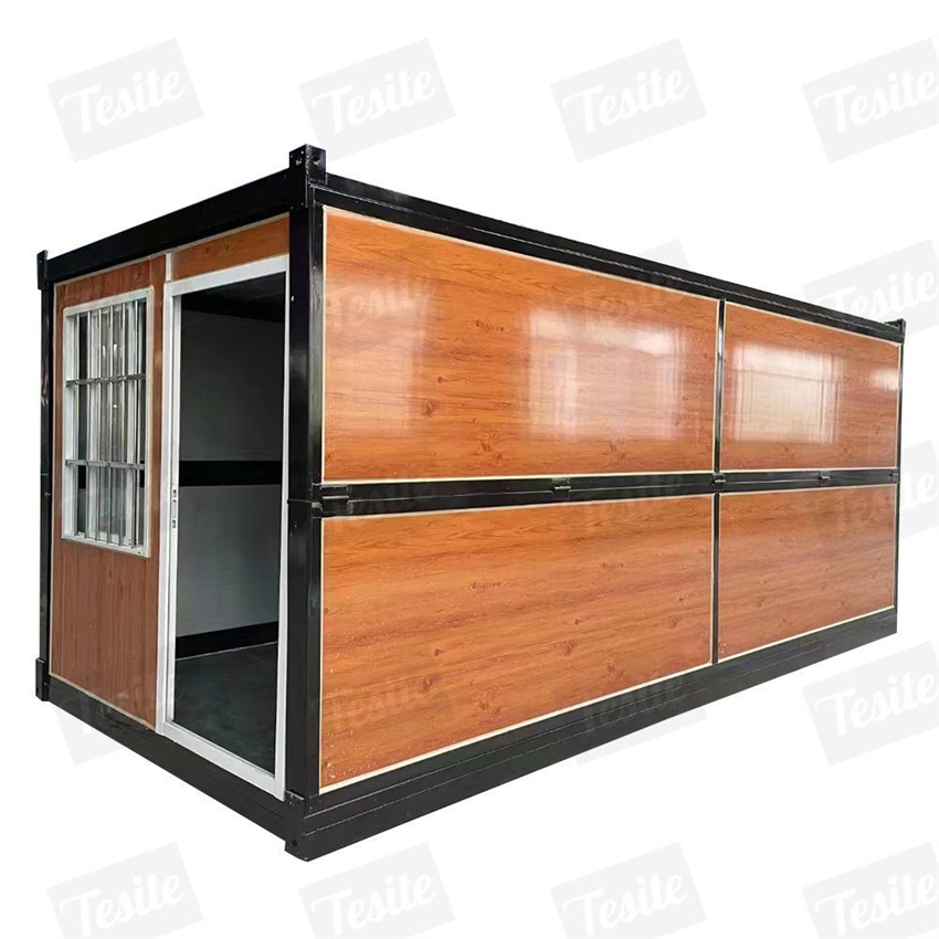 Mobile Folding Prefab Building Energy Saving Light Steel Villa Container House with Toilet Prefabricated House