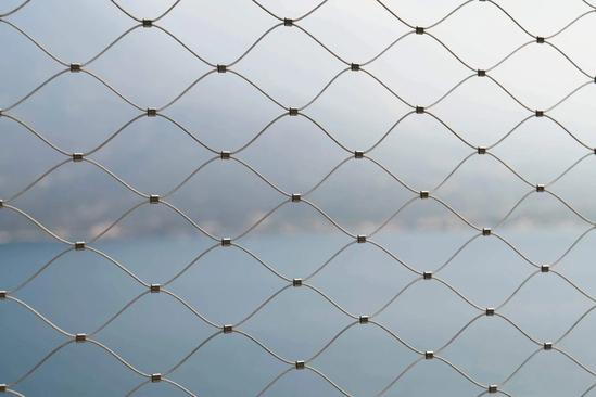 Wire Rope Cable Netting for Diamond Ferrule Zoo Garden Stainless Steel Fence