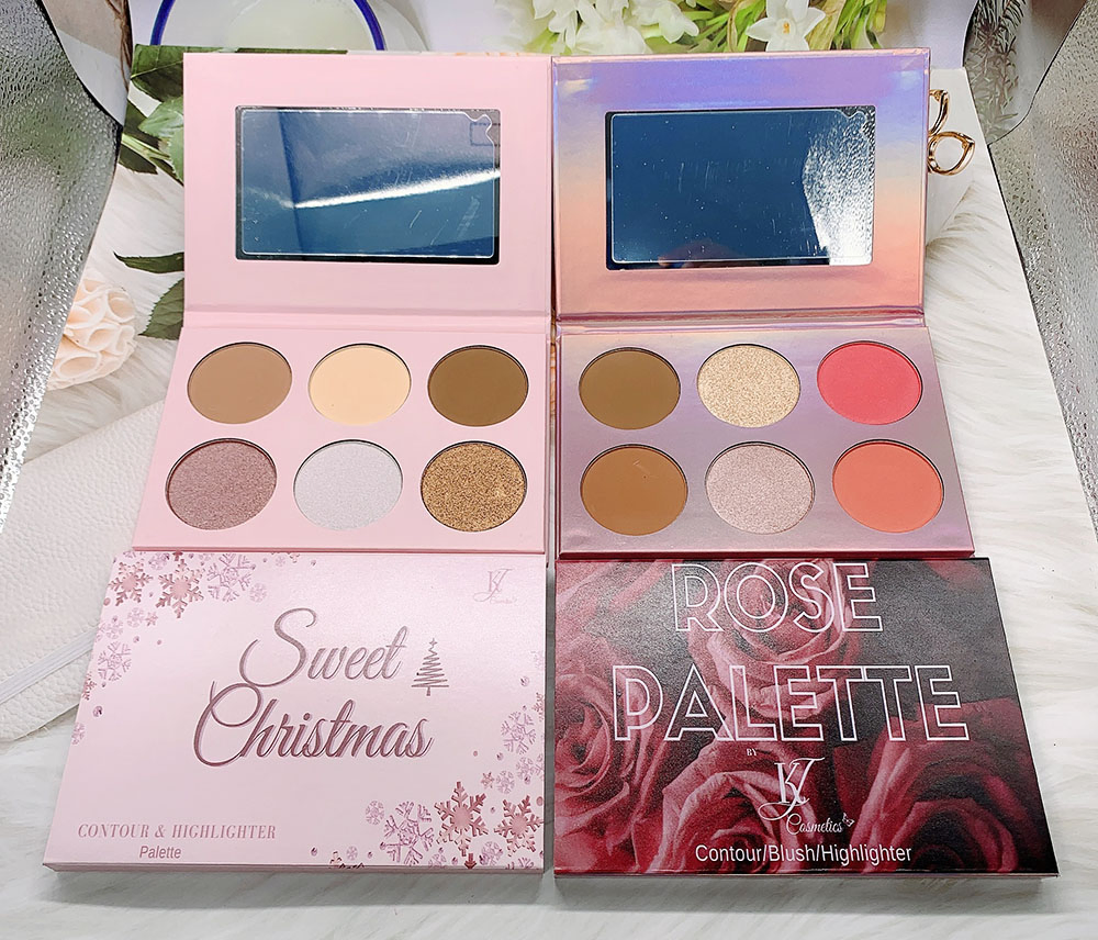 High Quality Custom Logo Makeup Face Pigment Blusher Powder Matte Face Makeup Highlight and Blush
