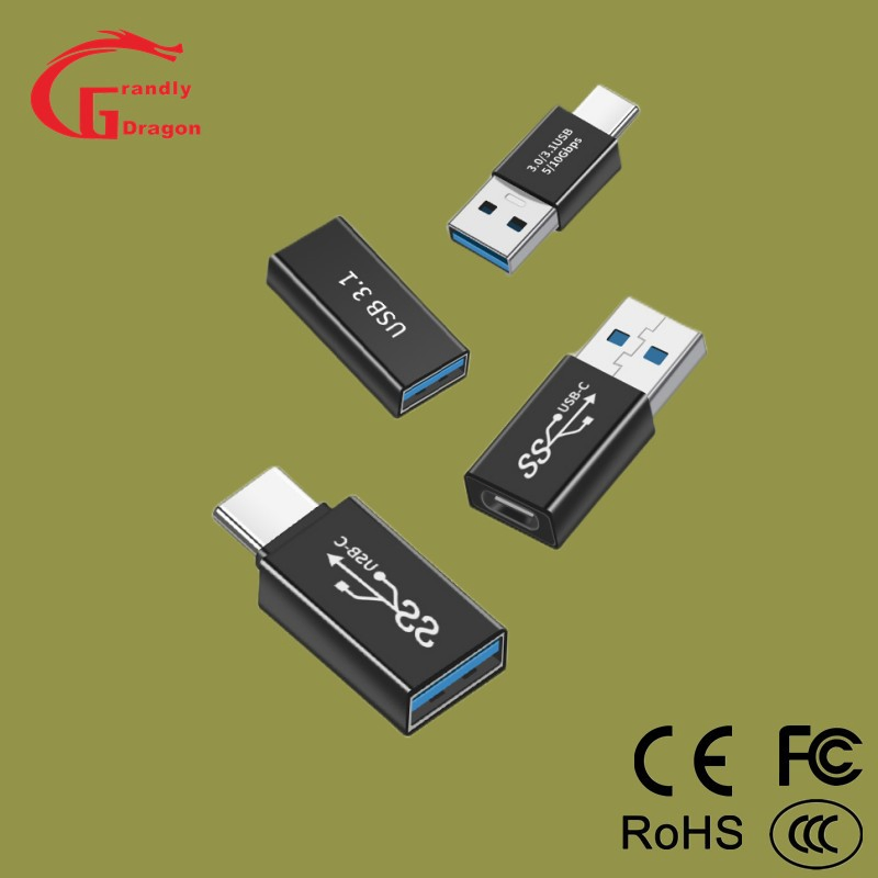 Type C Female to USB2.0 3.0 Male Converter Connector OTG Data Fast Charging Type C Adapter
