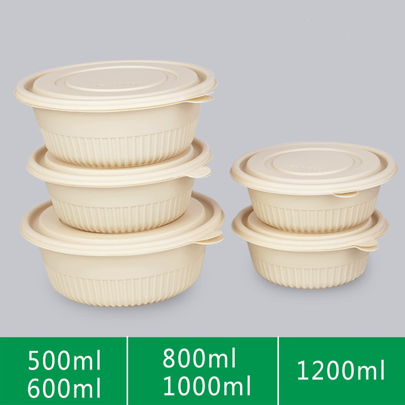 Disposable Biodegradable Pulp Clamshell Takeaway Take out Lunch Box Sugarcane Bagasse Food