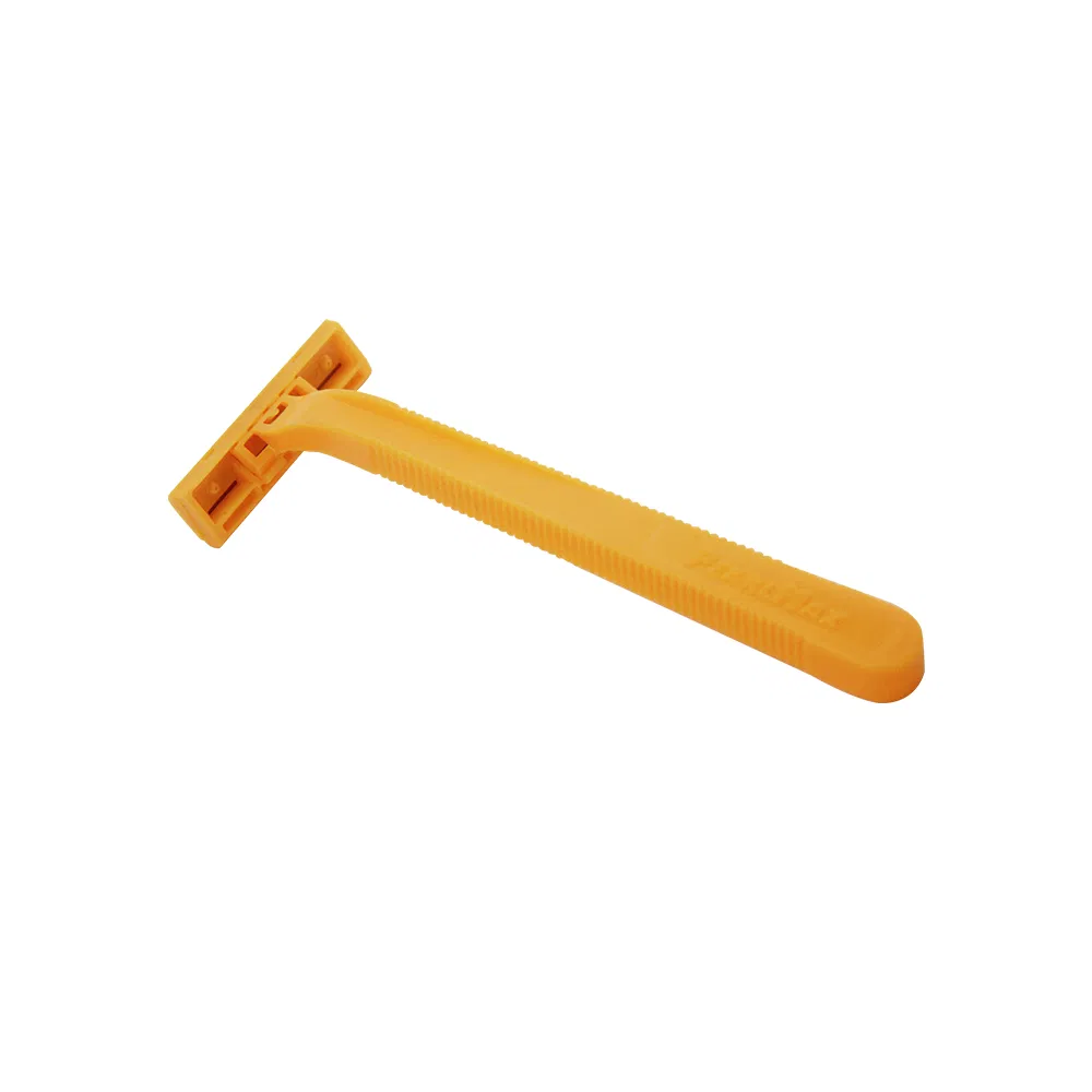 Promotional Cheap Price Plastic Handle Twin Blade Hotel Razor