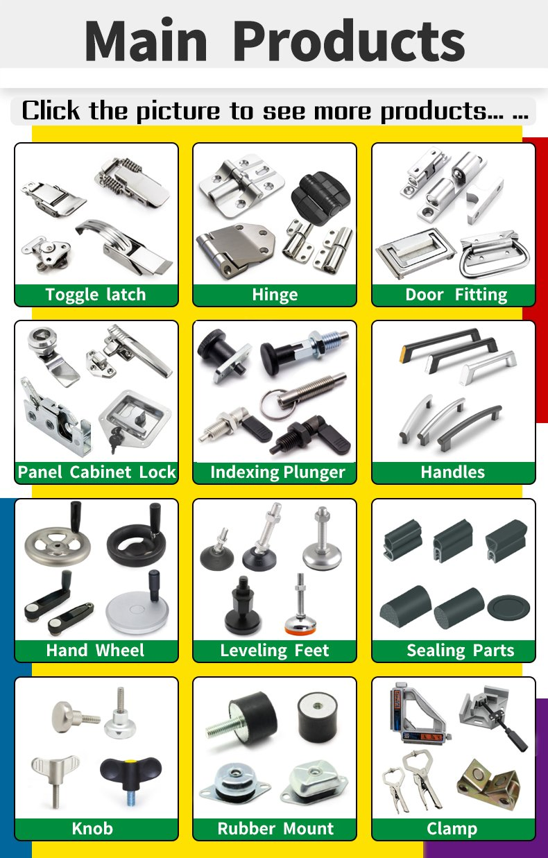 Panel Cabinet Lock High Quality and Low Price Zinc Alloy Lock for Instrument Box