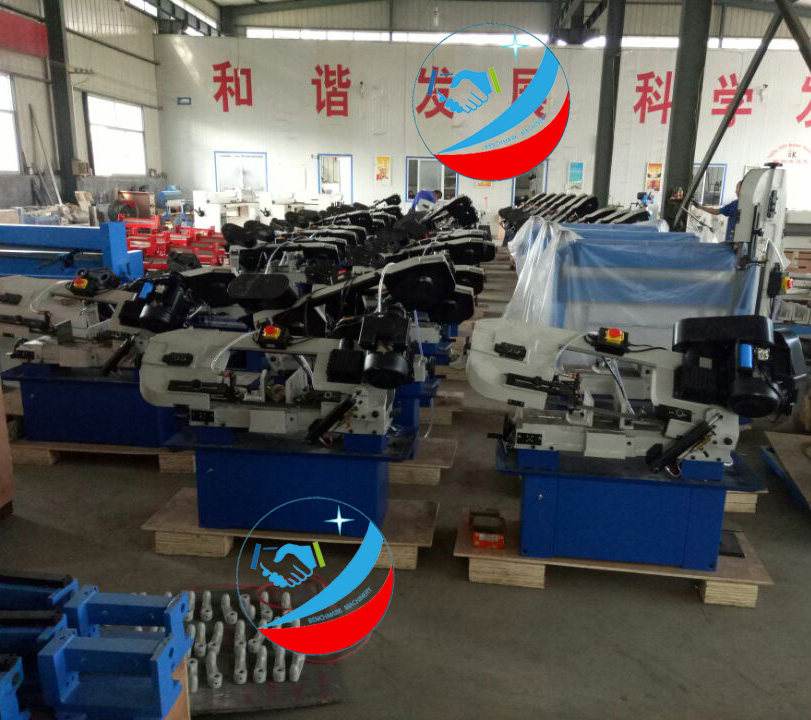 Ленточная пила по металлу с регулировкой скорости автоматическая