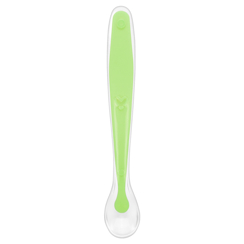 High Quality Cutlery Silicone Spoons for Baby Feeding Dinner Set
