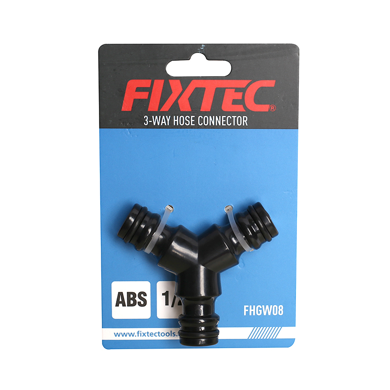Fixtec Watering Plastic Accessories Irrigation Hose 1/2" 3/4" Garden Quick Connector Fitting