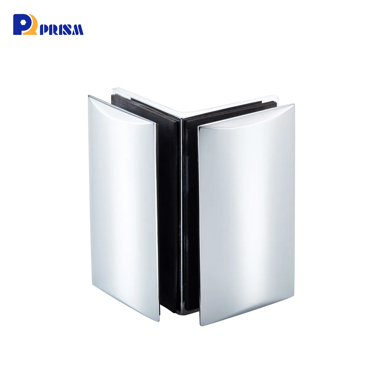 Brass Shower Room Hardware Accessories Wall to Glass 90 Degree Glass Door Clip