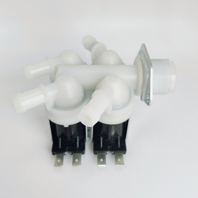Fully Automatic Washing Machine Inlet Valve Solenoid Valve One in Four out Accessories Nylon Four Valve Water Dispenser Dishwasher Pulsator